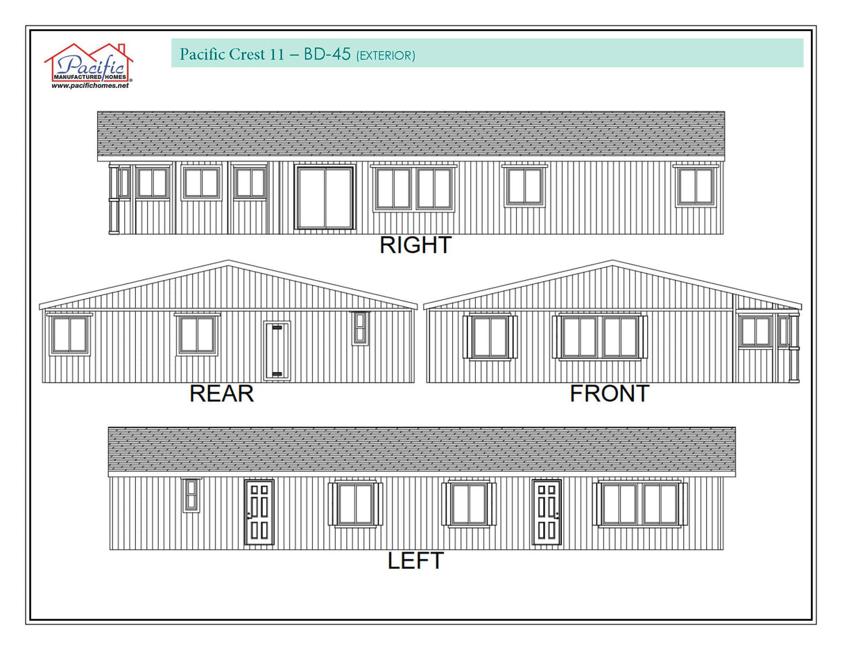 PACIFIC CREST 11 - 2BD X 2BA 2,617 SQFT