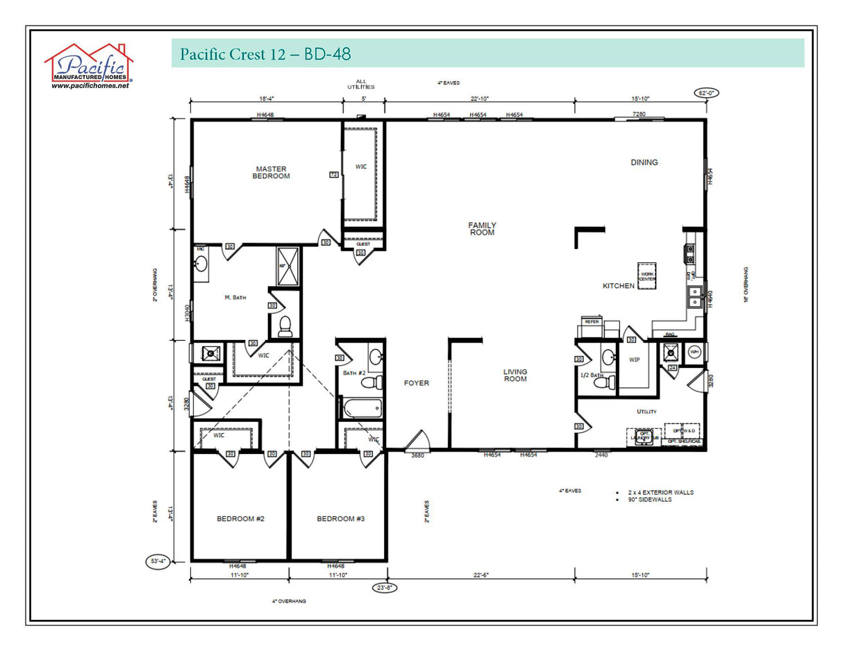 PACIFIC CREST 12 - 3BD X 2.5BA 2,796 SQFT