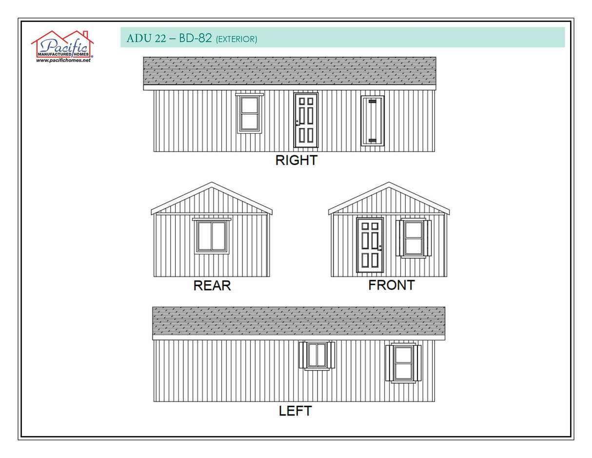 PACIFIC ADU 22 - 1BD X 1BA 534 SQFT