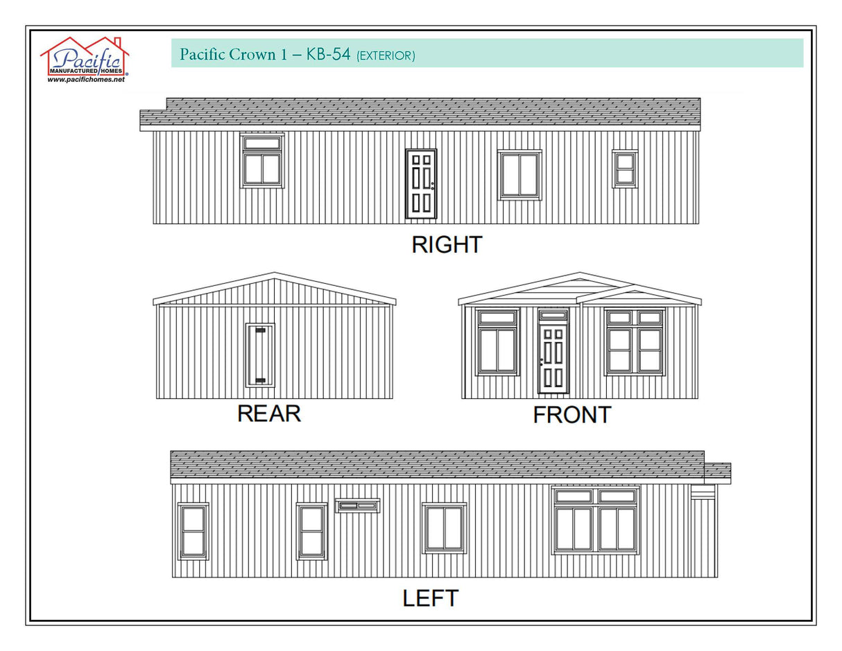 PACIFIC CROWN 1 - 3BD X 2BA 1,262 SQFT