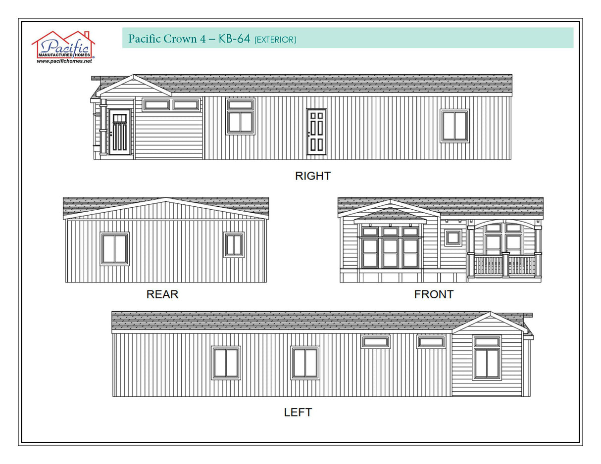 PACIFIC CROWN 4 - 3BD X 2BA 1,836 SQFT