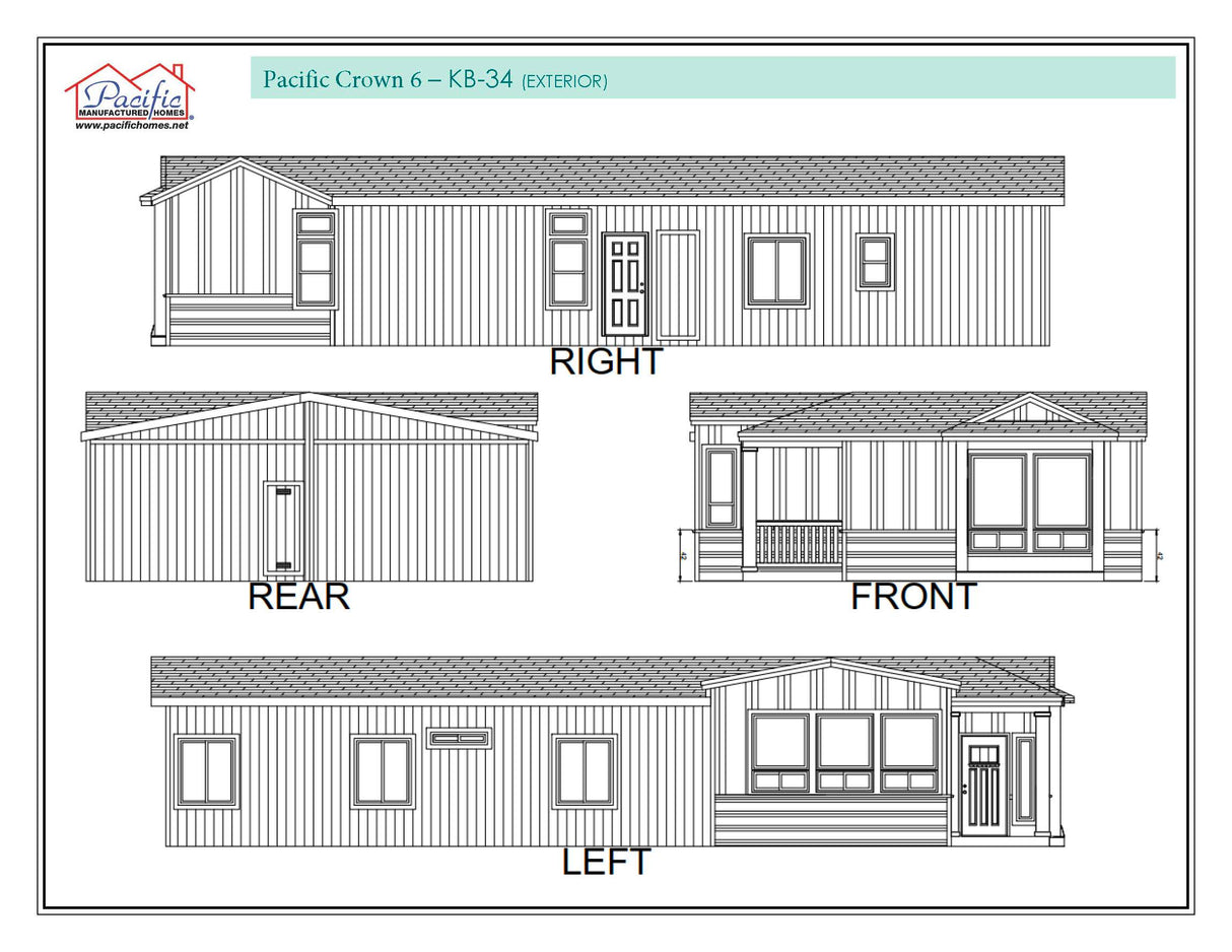 PACIFIC CROWN 6 - 3BD X 2BA 1,805 SQFT