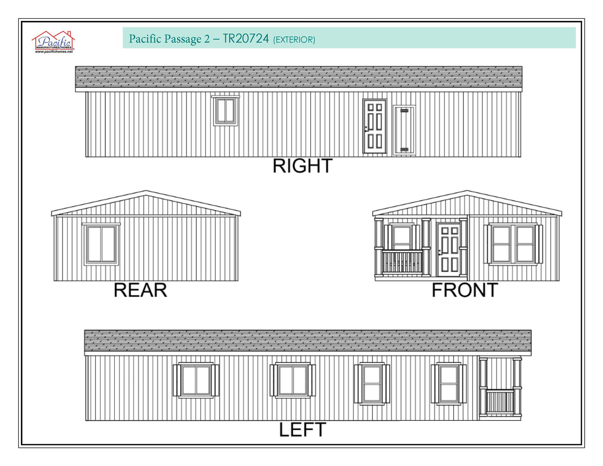 PACIFIC PASSAGE 2 - 3BD X 2BA 1,325 SQFT