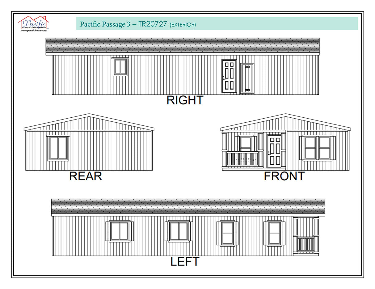 PACIFIC PASSAGE 3 - 3BD X 2BA 1,493 SQFT