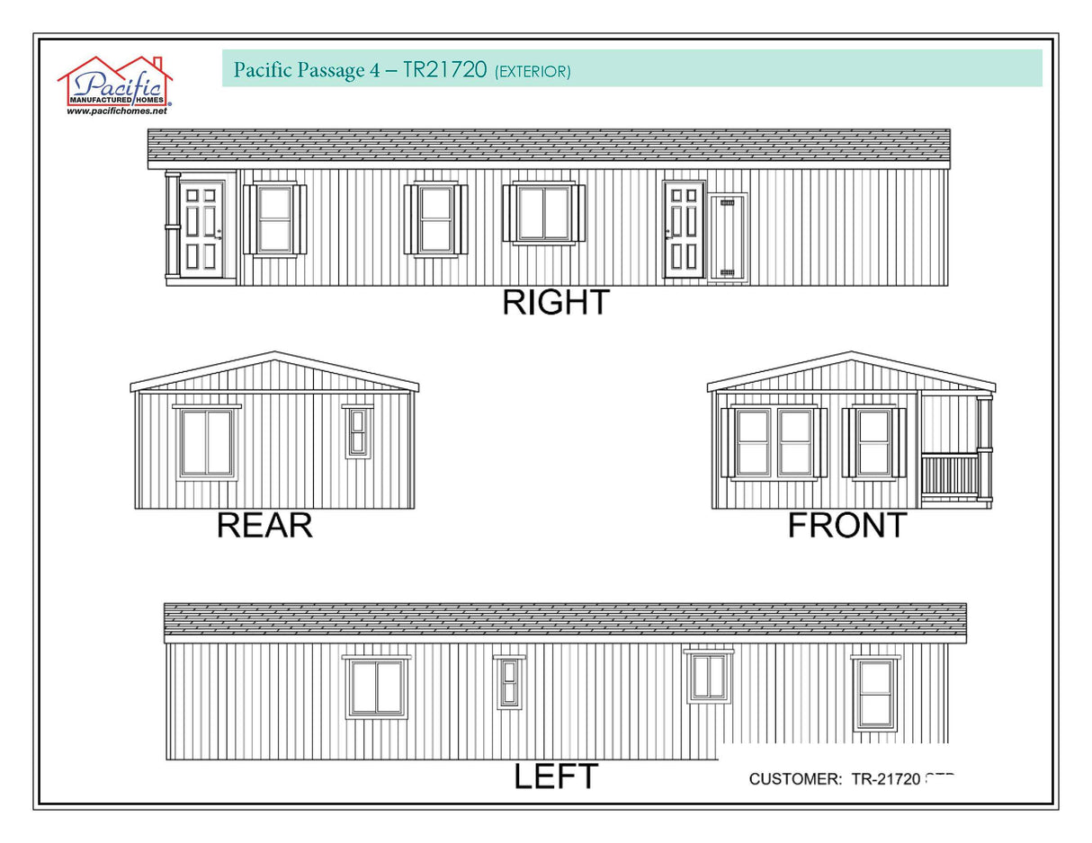 PACIFIC PASSAGE 4 - 3BD X 2BA 1,120 SQFT