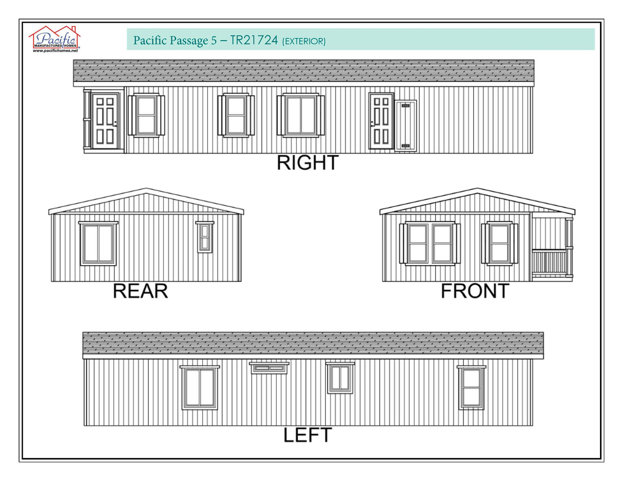 PACIFIC PASSAGE 5 - 3BD X 2BA 1,325 SQFT