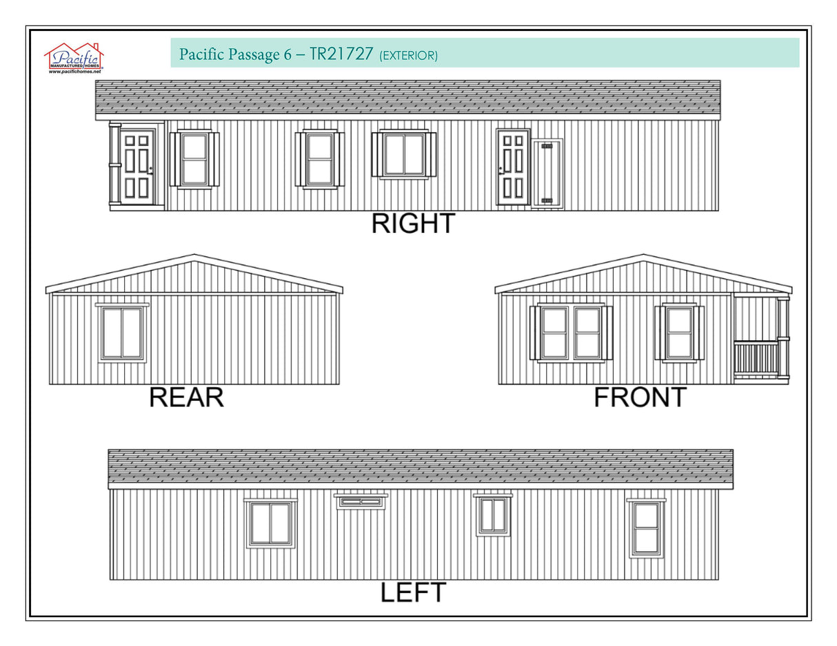 PACIFIC PASSAGE 6 - 3BD X 2BA 1,493 SQFT