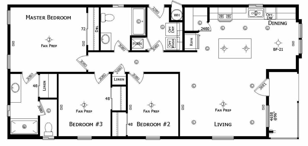 Pacific Vegas 5 SM1- 3BD & 2BA