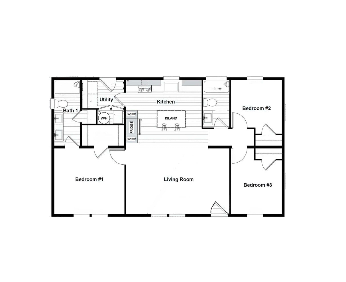 Pacific New Age SM9- 3BD & 2BA 1,188 SQFT