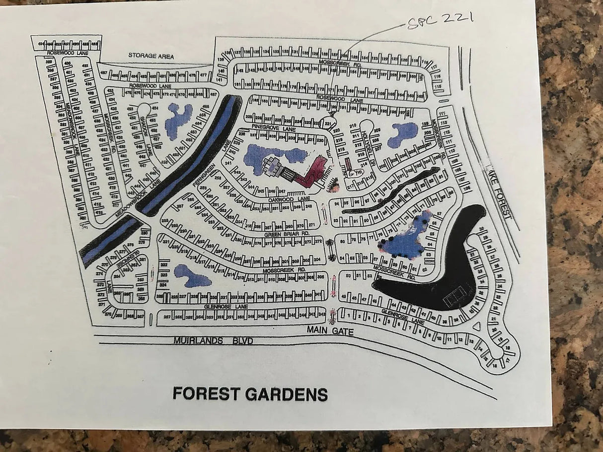 Forest Gardens, Space 221