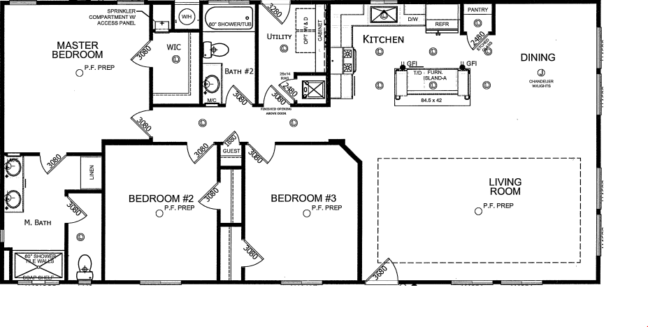 Pacific Rose BM4- 3BD & 2BA 1,493 SQFT