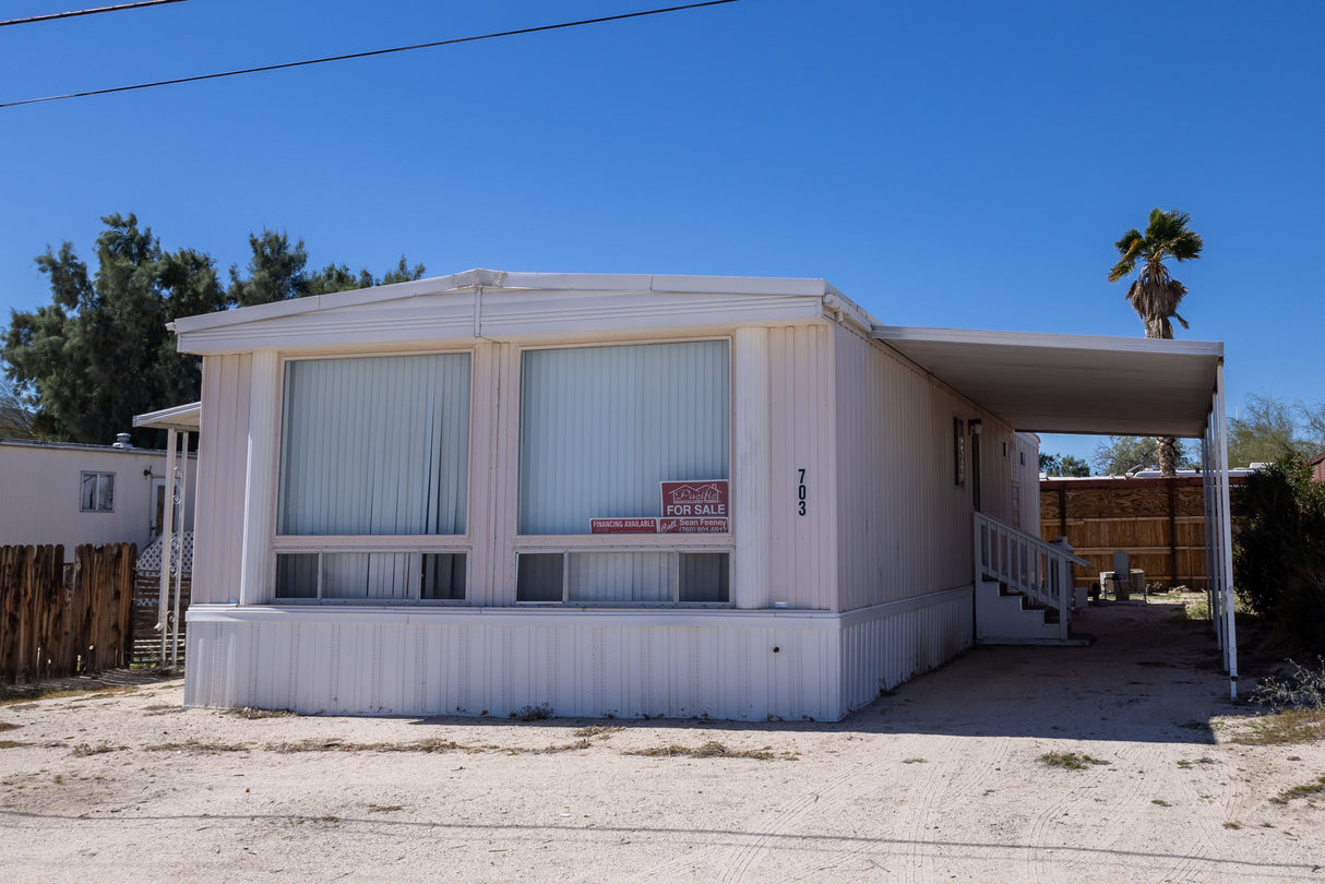 Ocotillo Oasis Mobile Home Park, Space 703