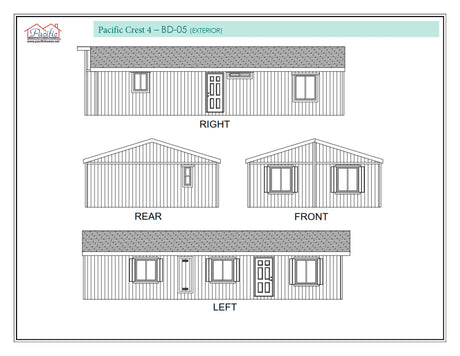 PACIFIC CREST 4 - 3BD X 2BA 1,065 SQFT