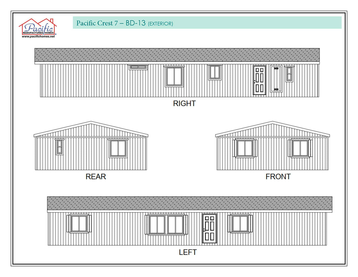 PACIFIC CREST 7 - 4BD X 2BA 1,778 SQFT