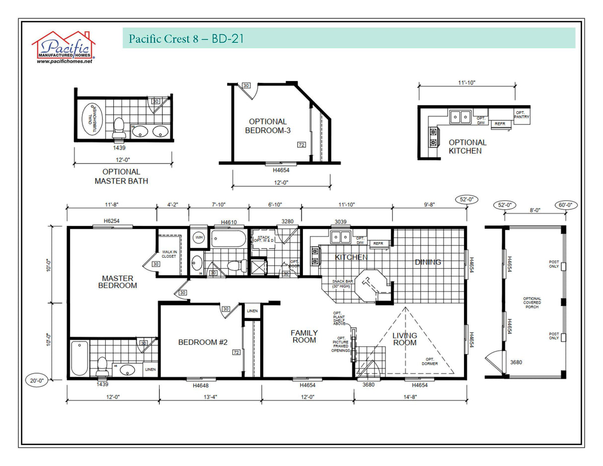 PACIFIC CREST 8 - 2BD X 2BA 1,040 SQFT