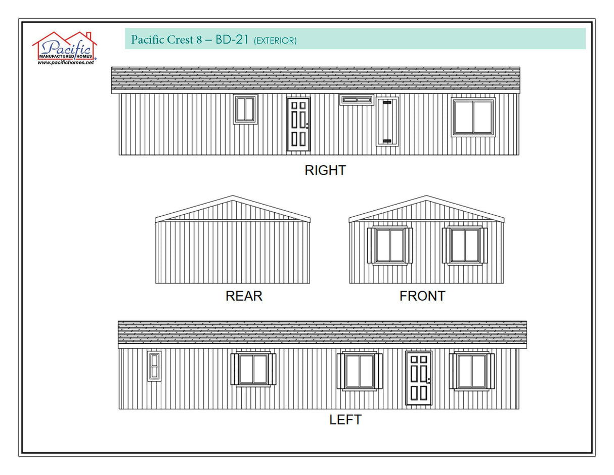 PACIFIC CREST 8 - 2BD X 2BA 1,040 SQFT