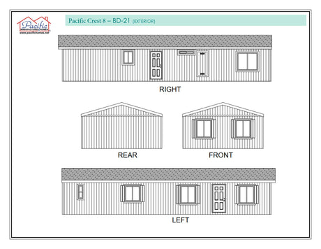 PACIFIC CREST 8 - 2BD X 2BA 1,040 SQFT