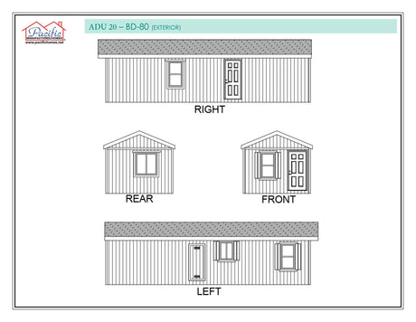 PACIFIC ADU 20 - 1BD X 1BA 426 SQFT