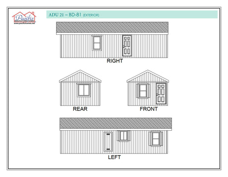 PACIFIC ADU 21 - 1BD X 1BA 480 SQFT