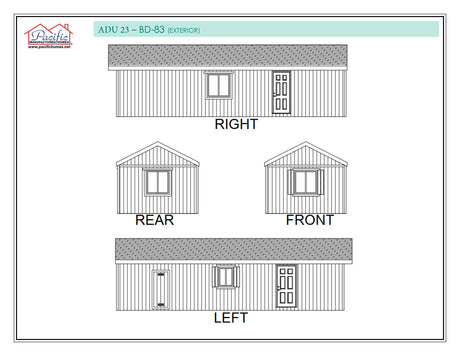 PACIFIC ADU 23 - 2BD X 1BA 507 SQFT