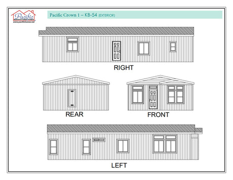 PACIFIC CROWN 1 - 3BD X 2BA 1,262 SQFT