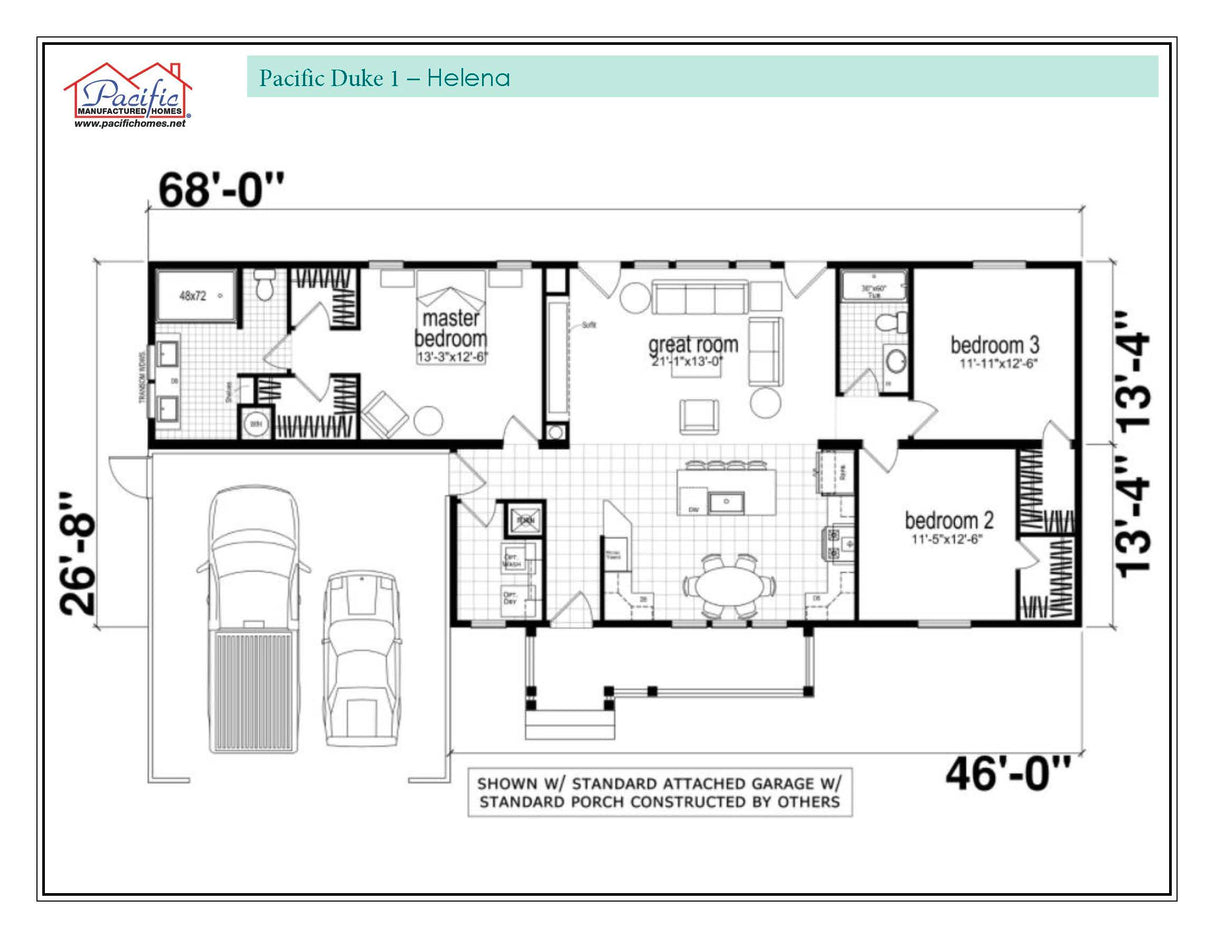 PACIFIC DUKE 1 - 3BD X 2BA 1,527 SQFT