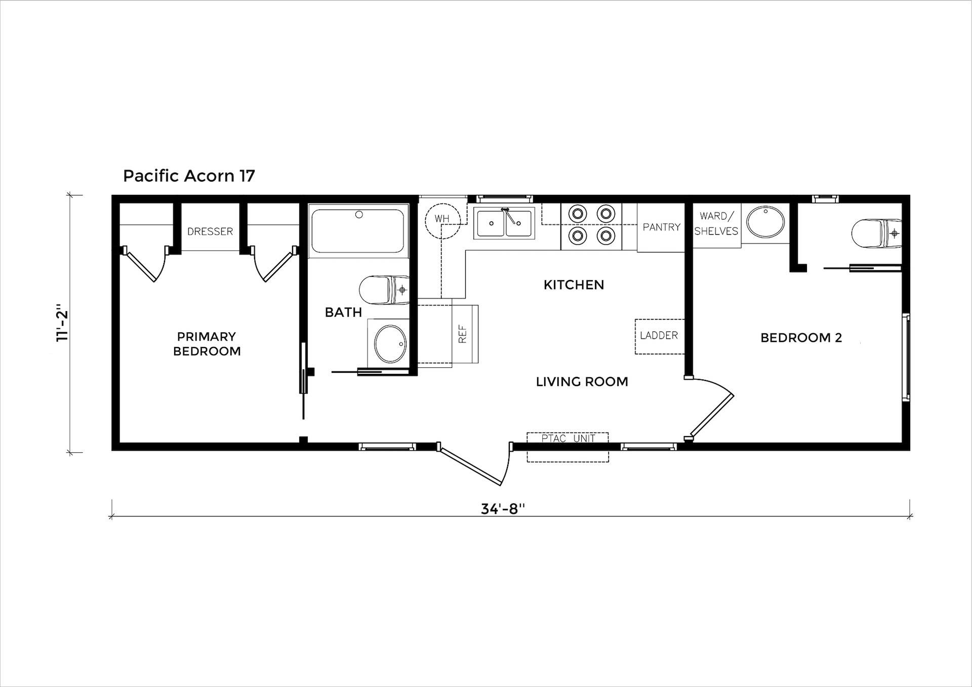 Pacific Acorn 17 floor plan