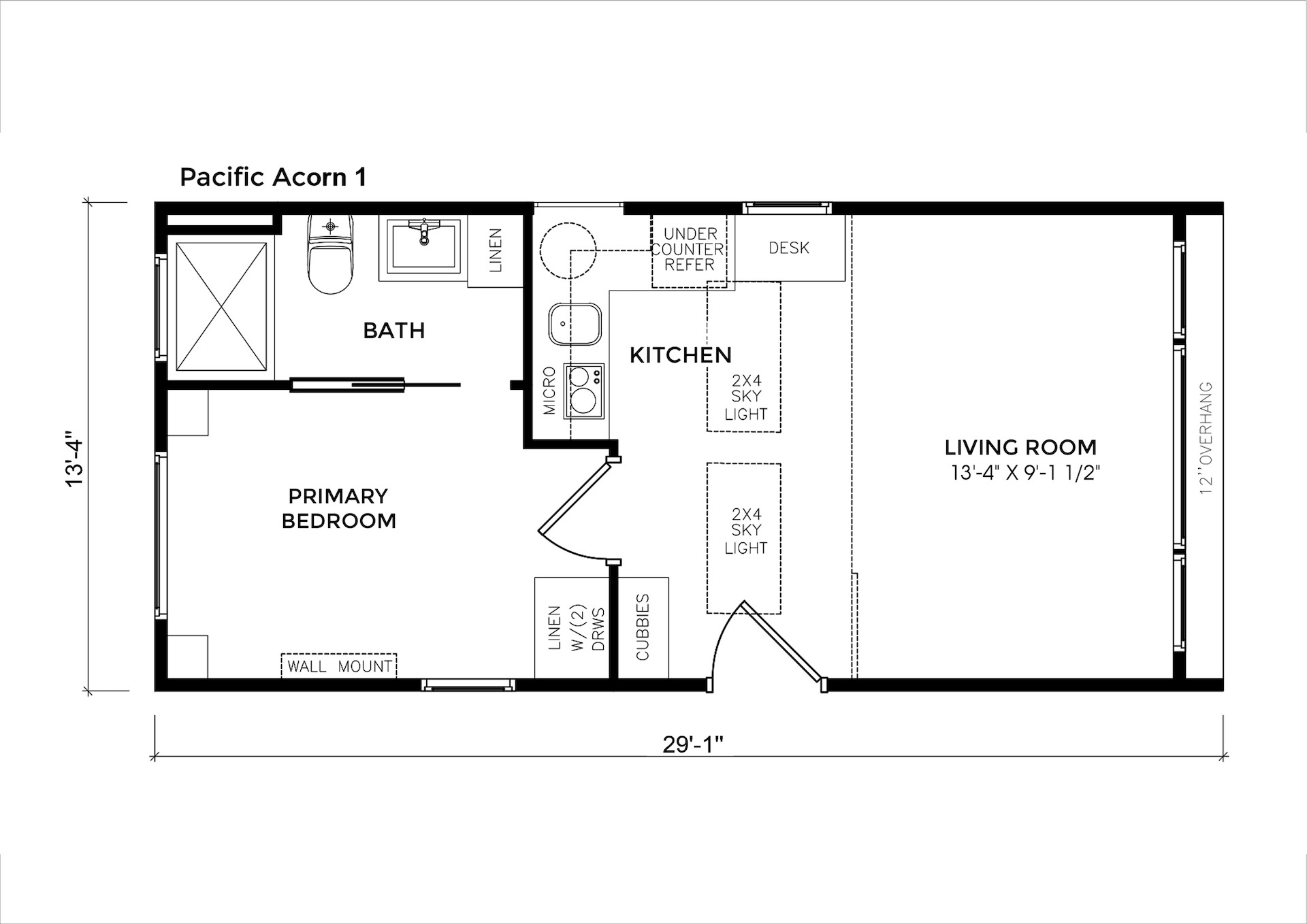 Pacific Acorn 1 floor plan