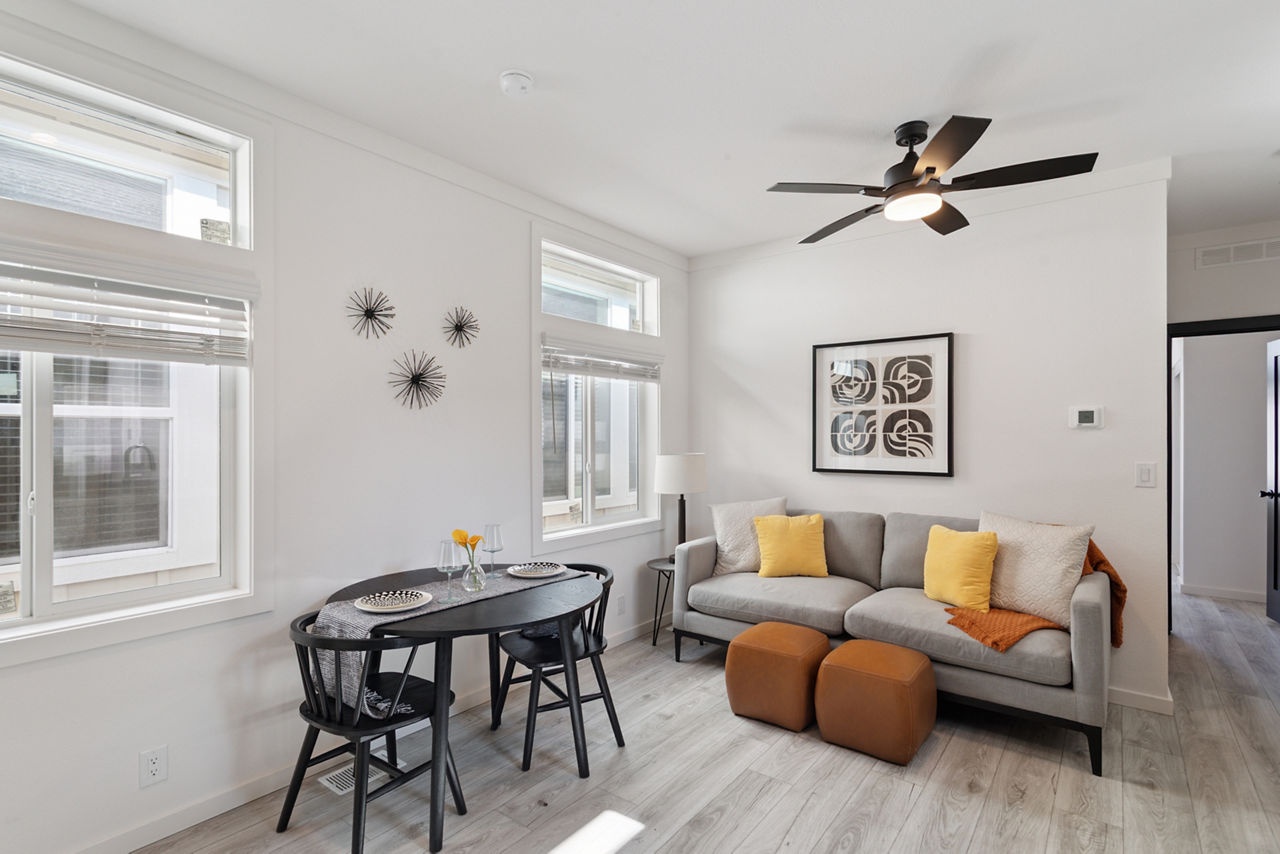Pacific Bright Start Dining and living area