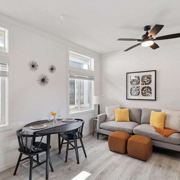 Pacific Bright Start Dining and living area