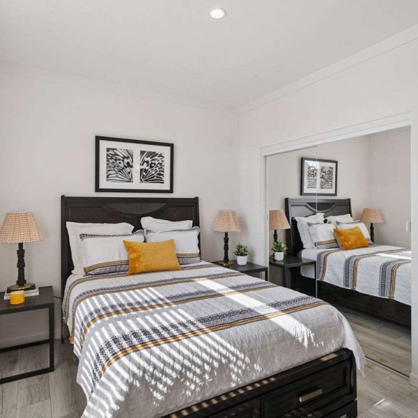 Pacific Bright Start Primary bedroom mirrored closets