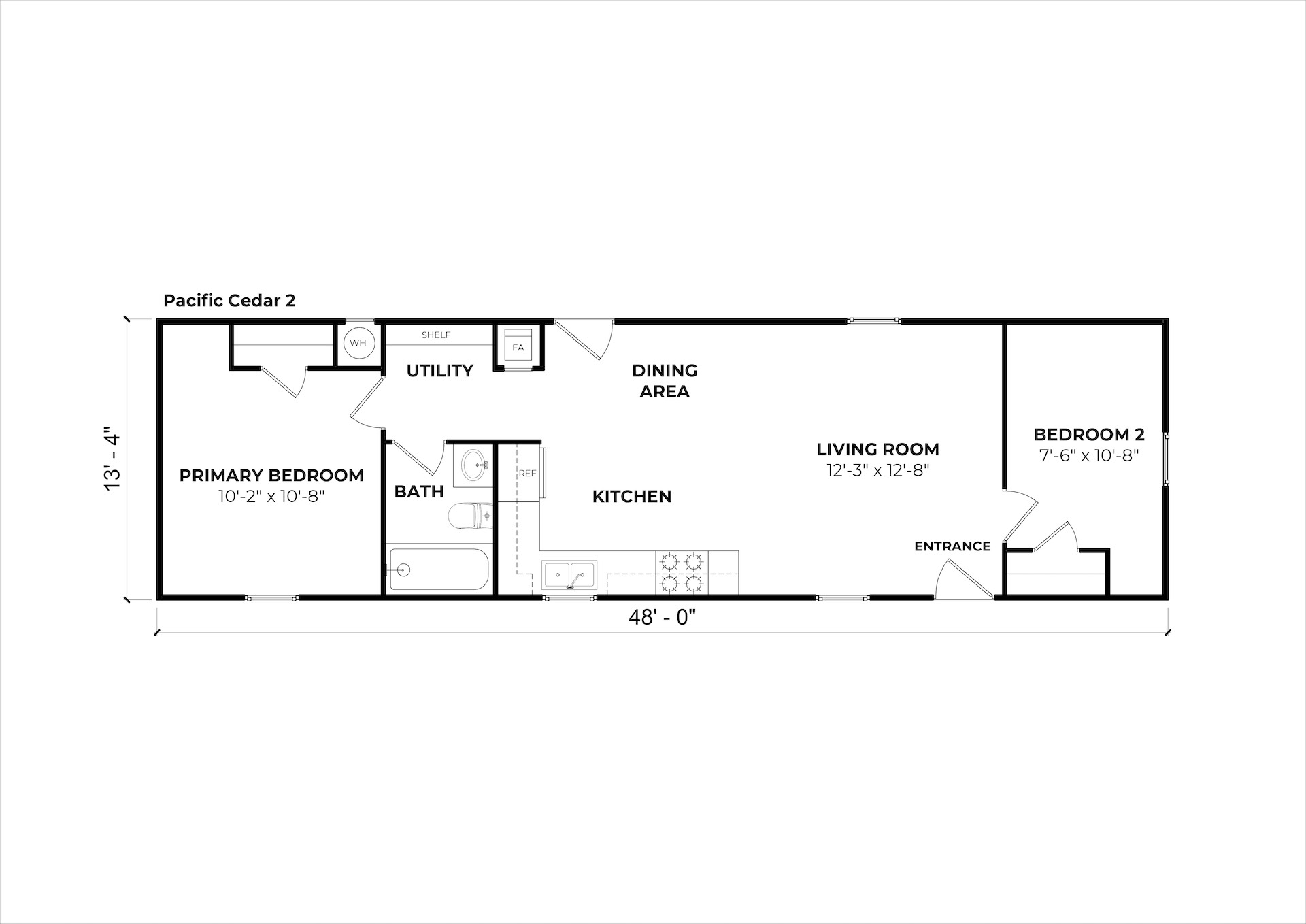 Pacific Cedar 2 floor plan