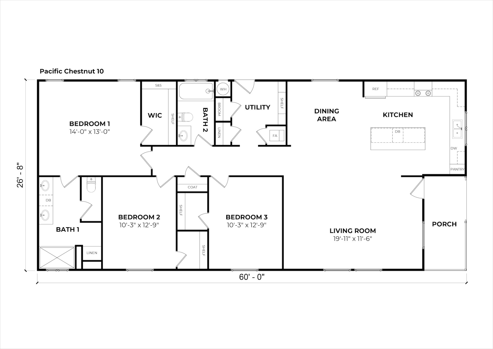 Pacific Chestnut 10 floor plan