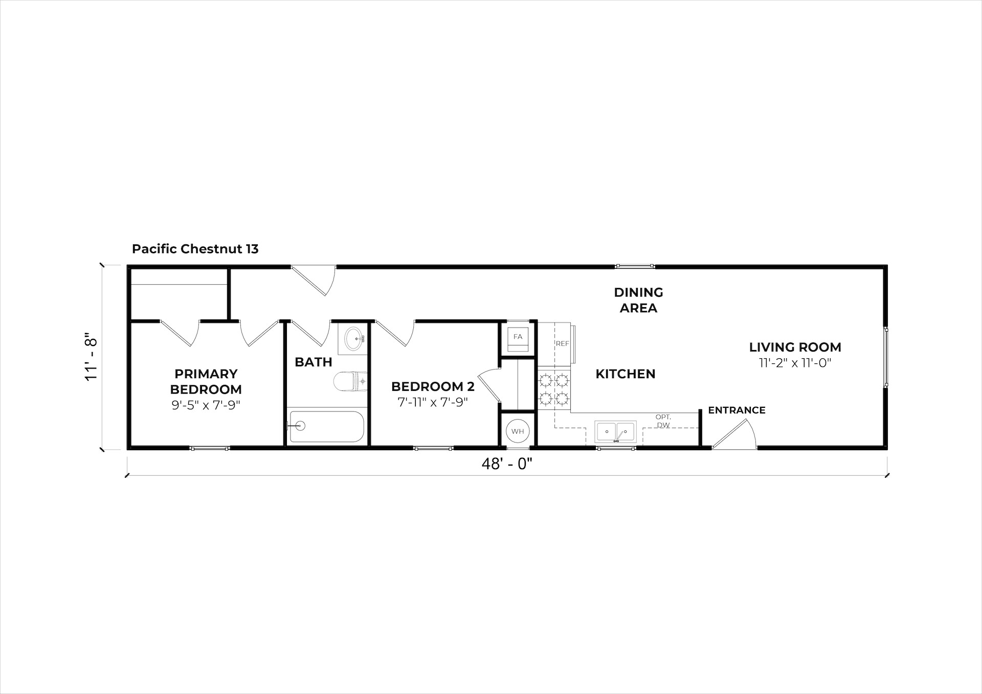 Pacific Chestnut 13 floor plan
