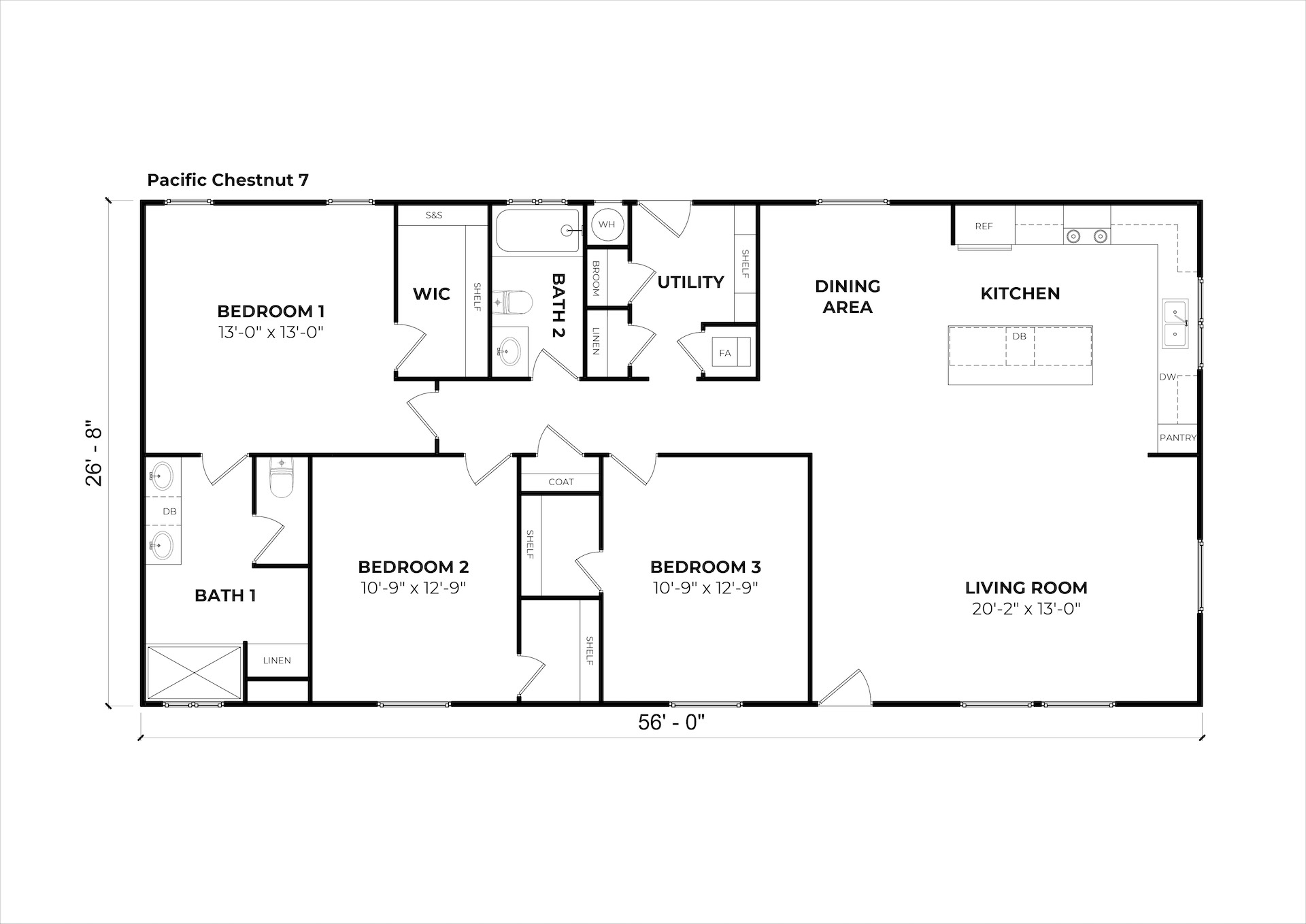 Pacific Chestnut 7 floor plan