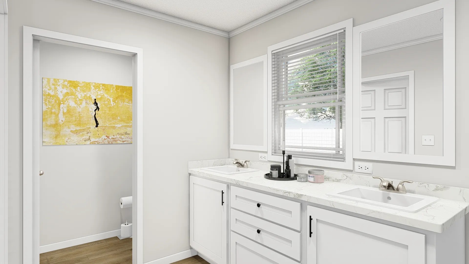Pacific Coast 17 Primary bathroom rendering 2