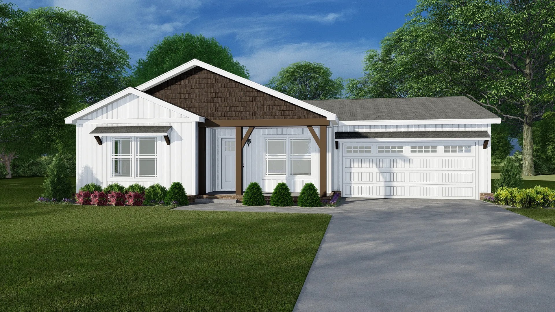 Pacific Coast 18 exterior rendering white