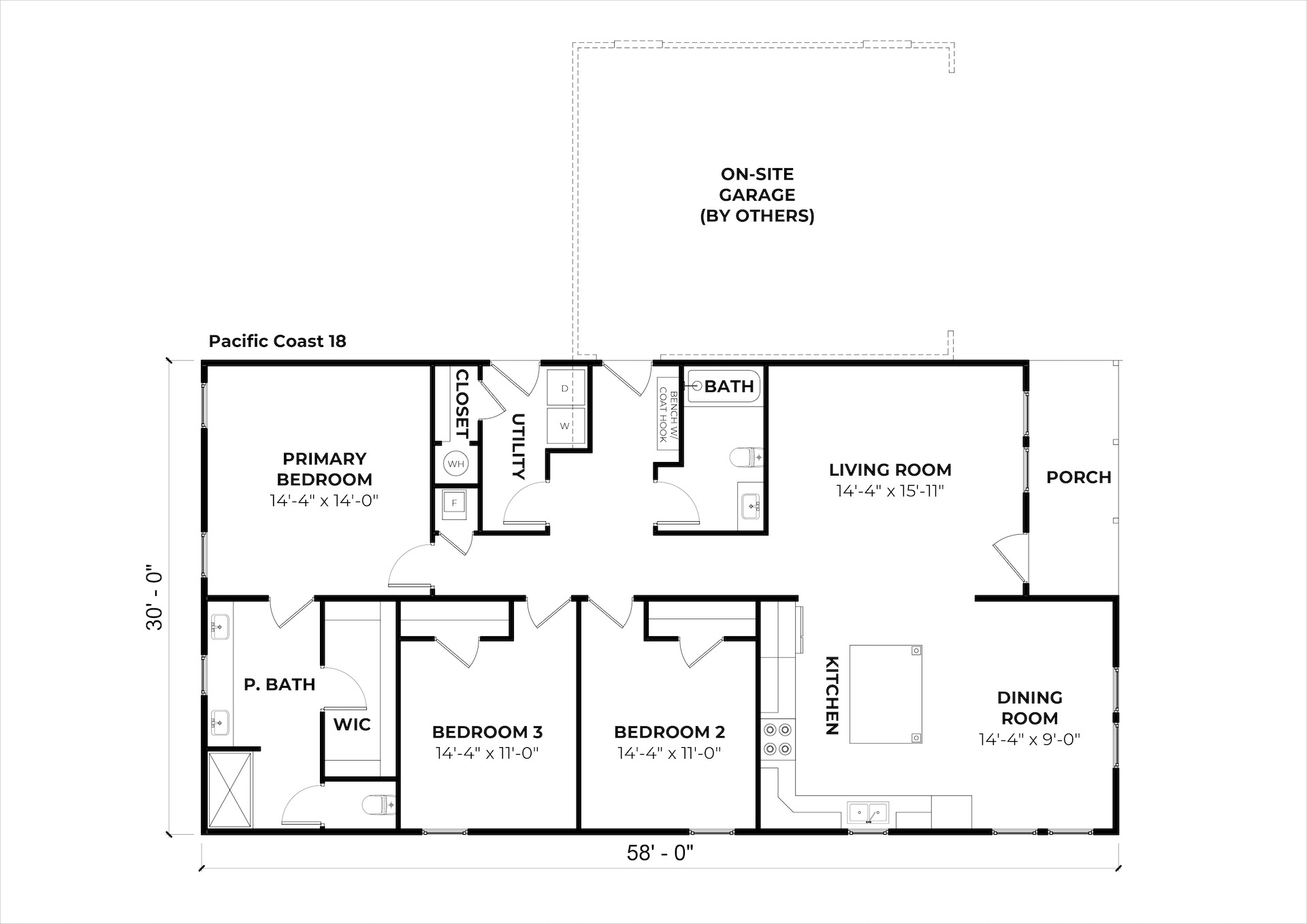 Pacific Coast 18 floor plan