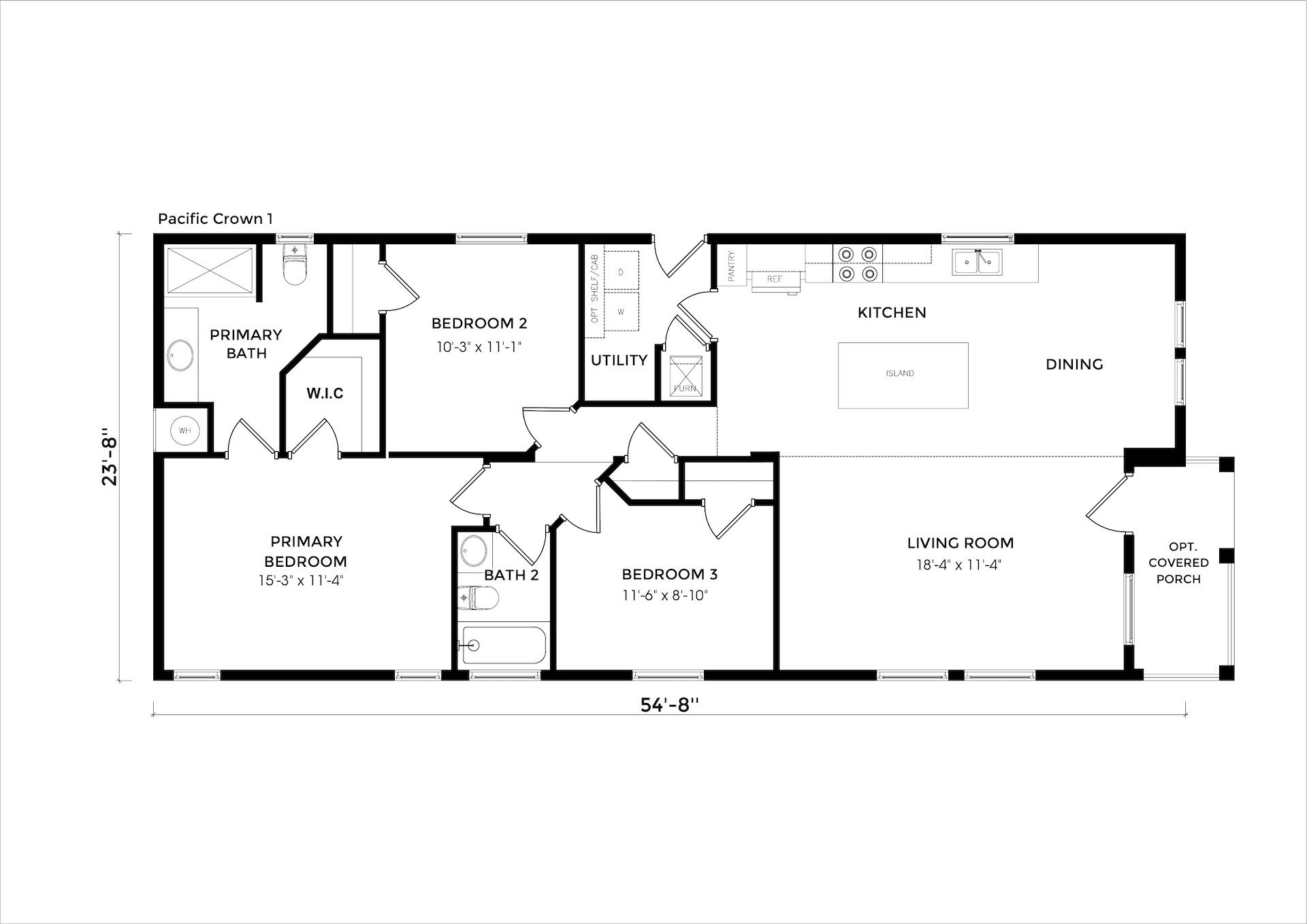 Pacific Crown 1 floor plan