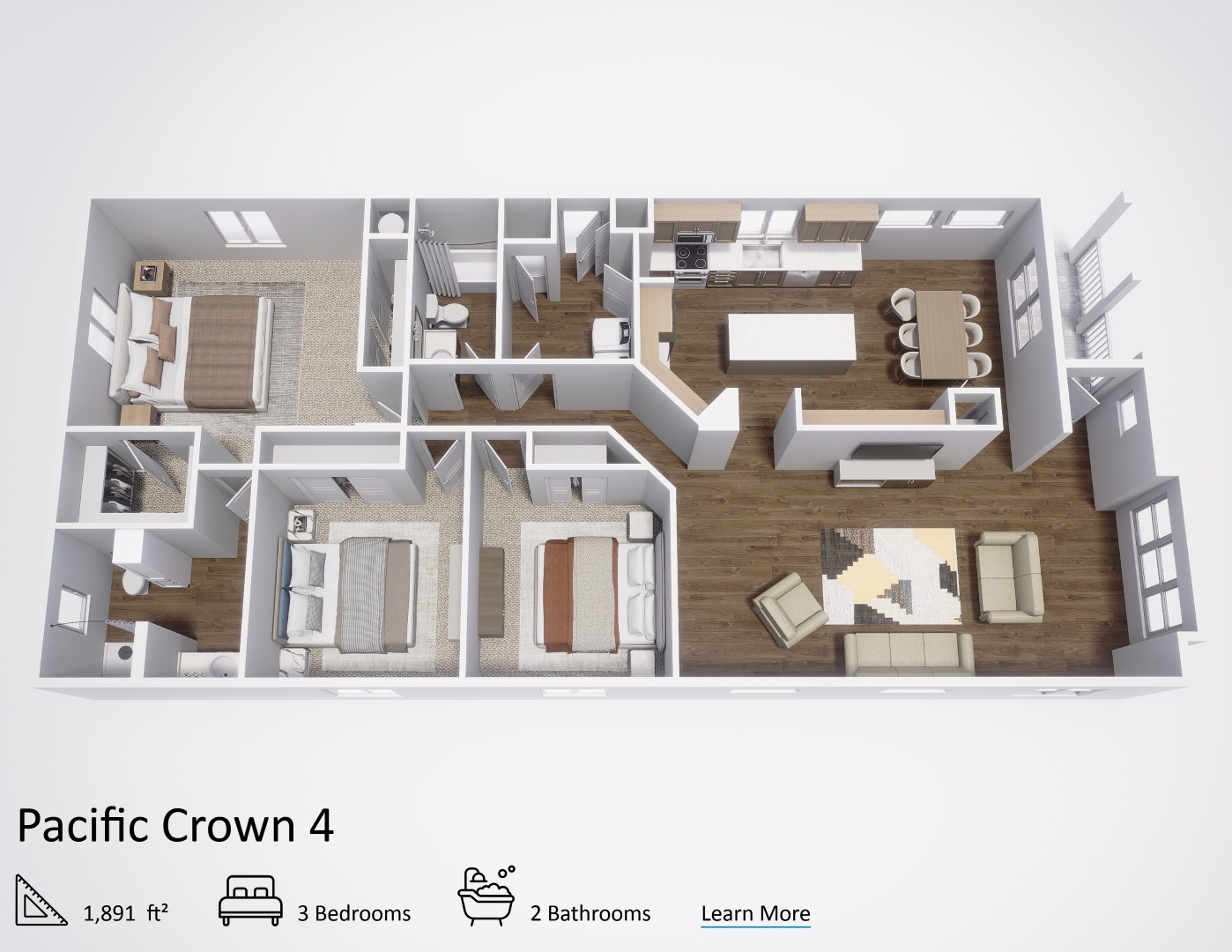 Pacific Crown 4 rendering
