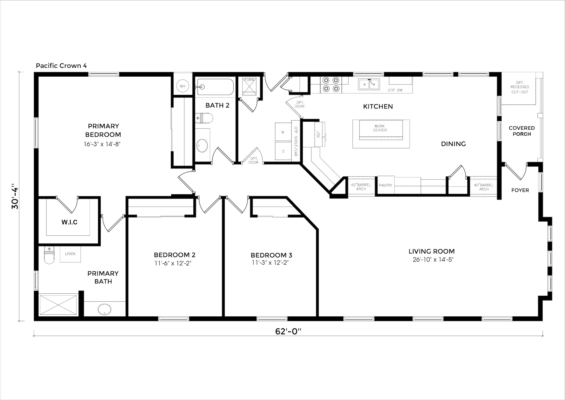Pacific Crown 4 floor plan