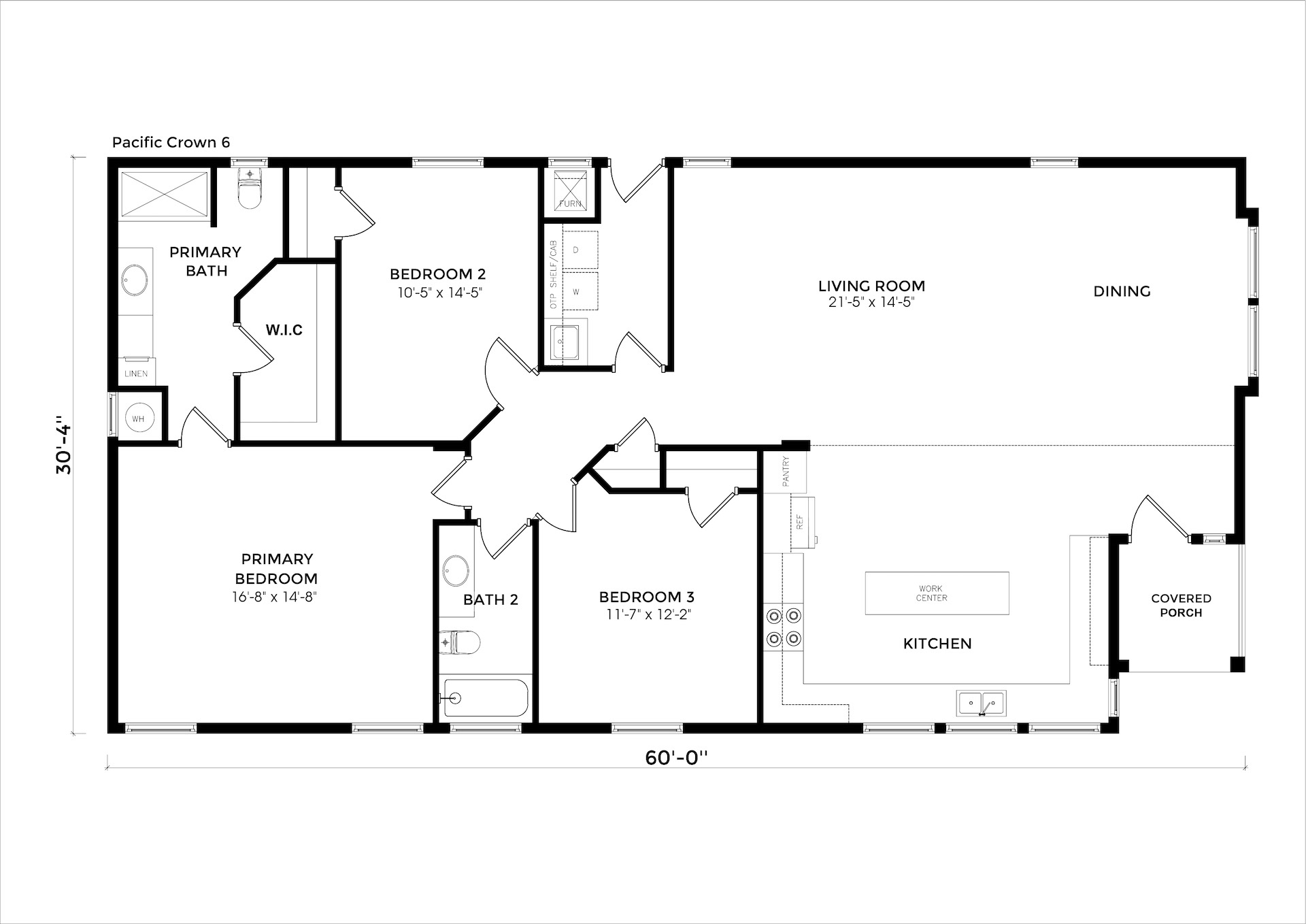 Pacific Crown 6 floor plan