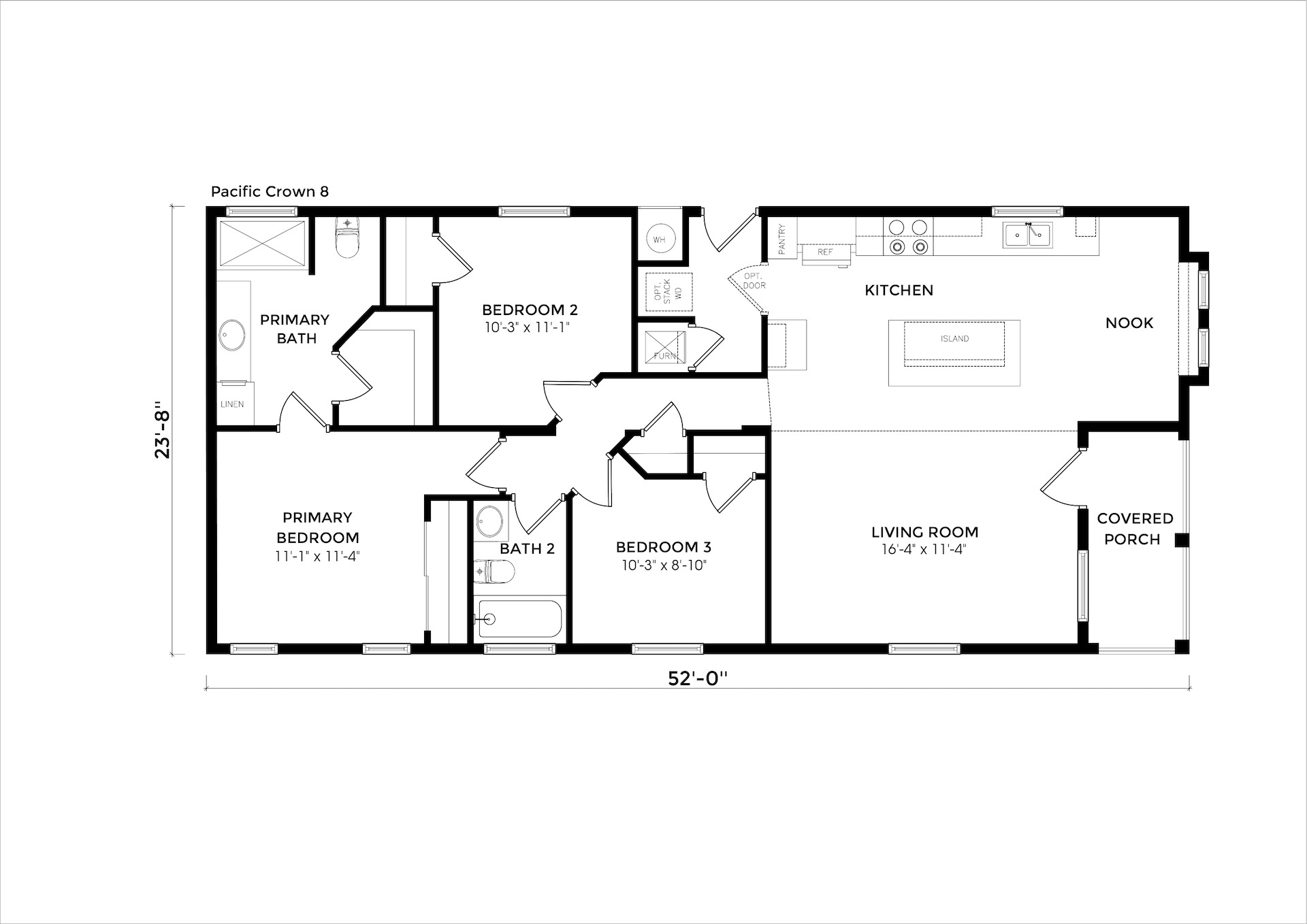 Pacific Crown 8 floor plan
