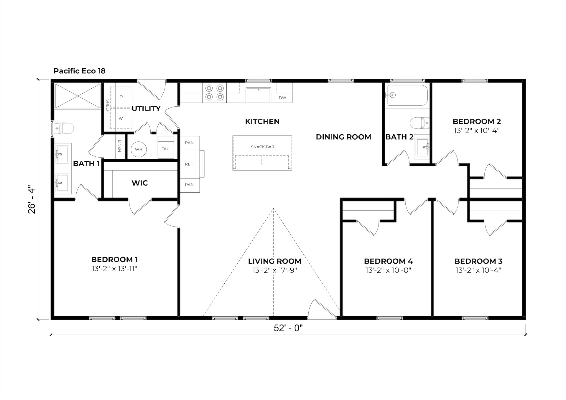 Pacific Eco 18 floor plan