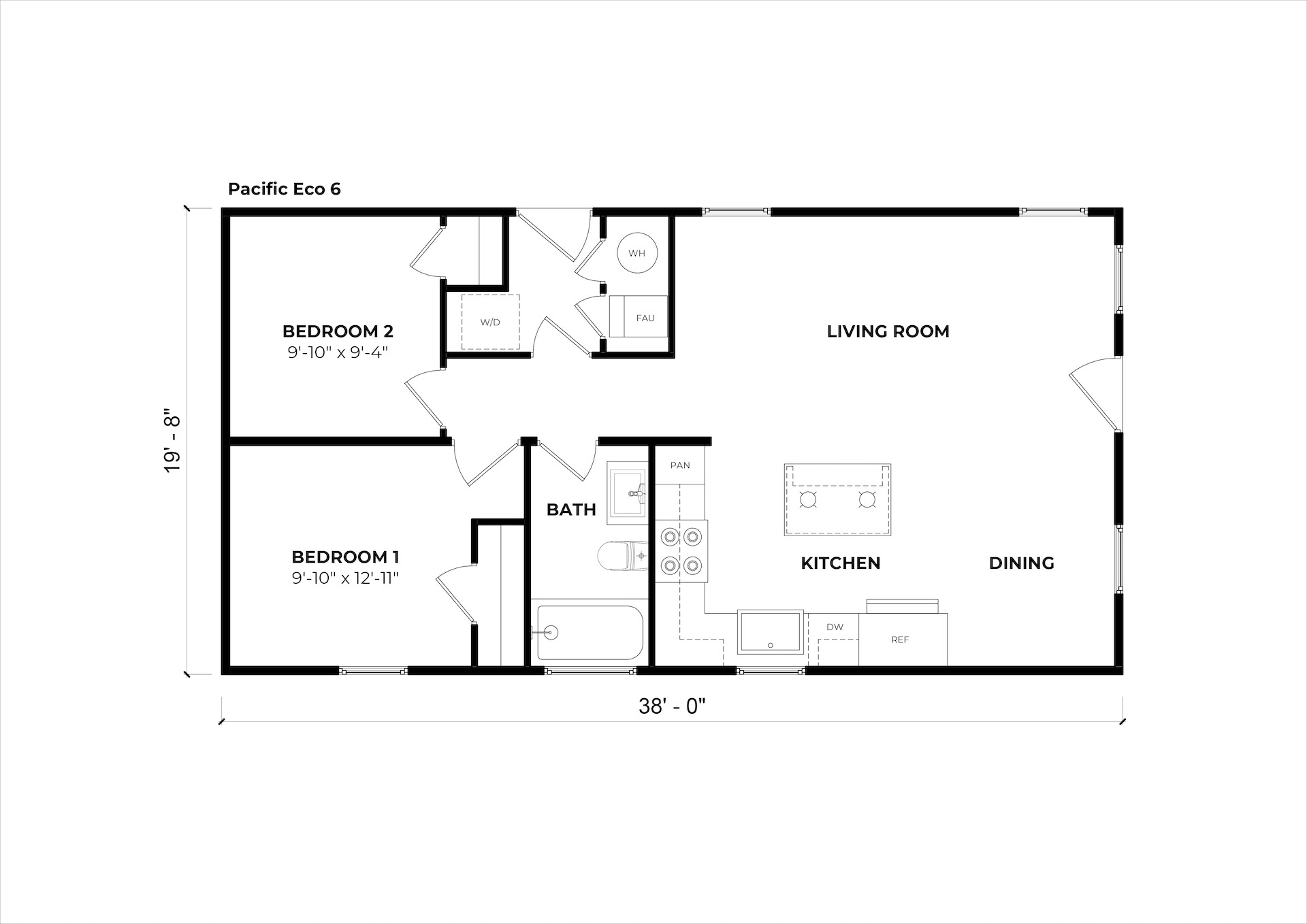Pacific Eco 6 floor plan