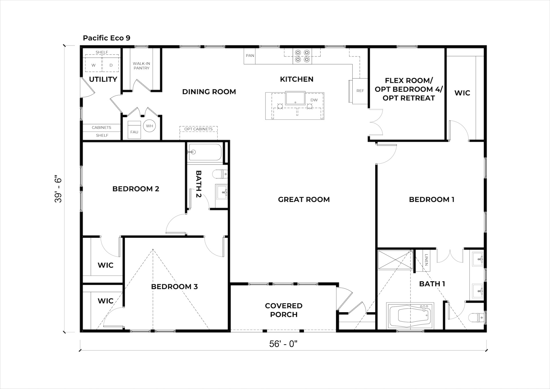 Pacific Eco 9 floor plan