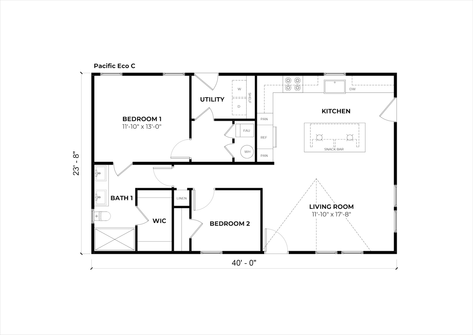 Pacific Eco C floor plan