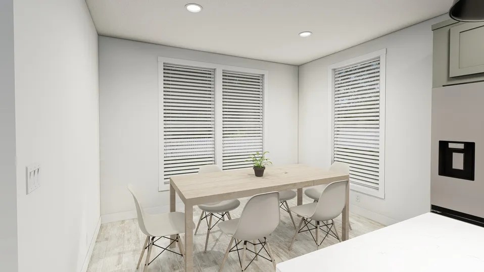Pacific Eco M dining area