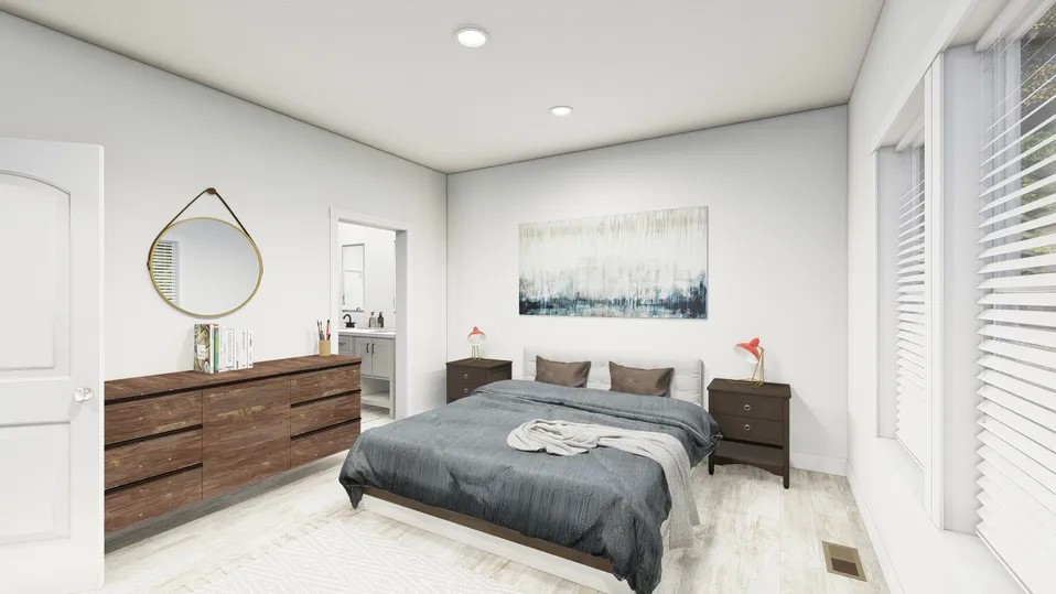 Pacific Eco M primary bedroom