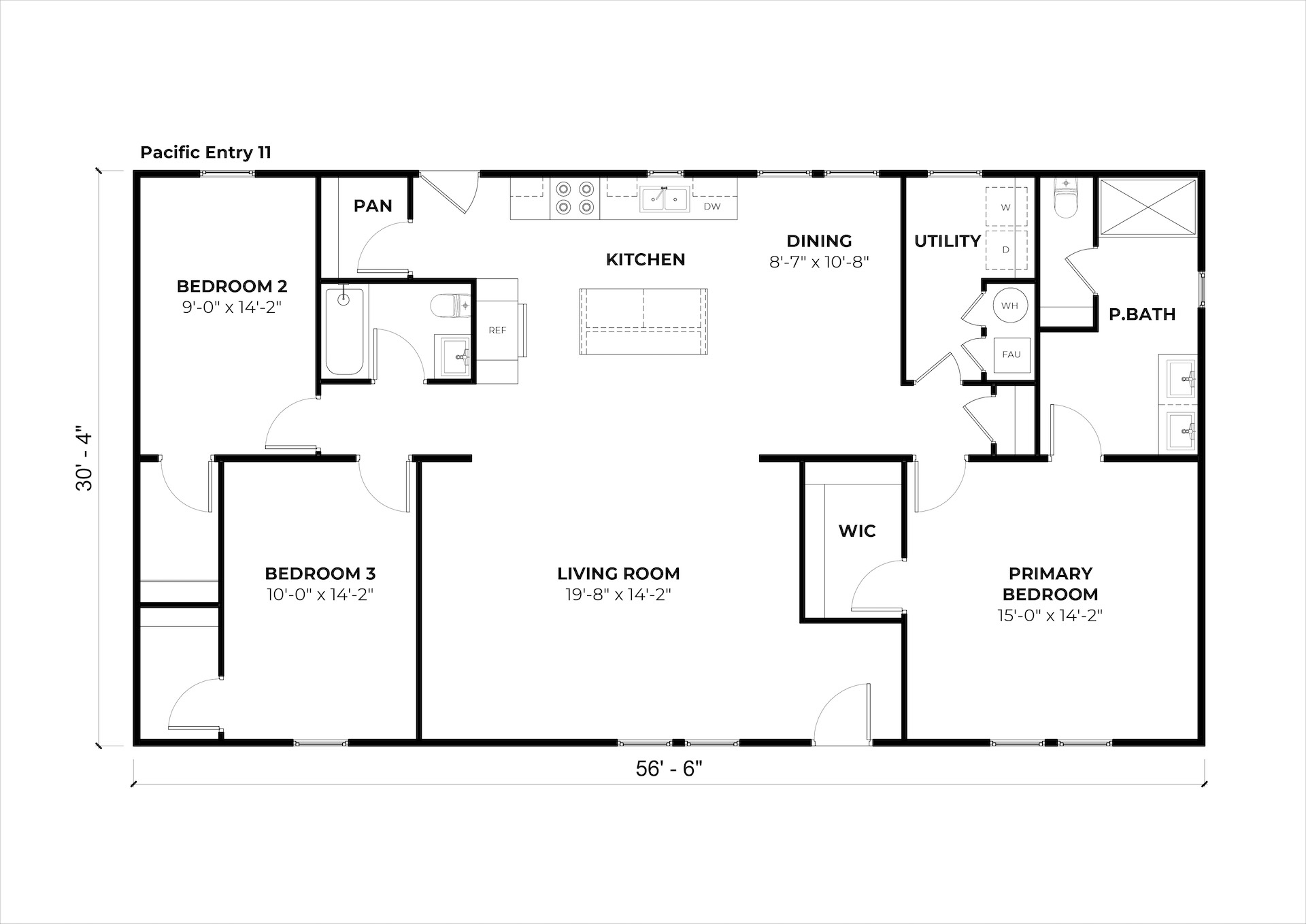 Pacific Entry 11 floor plan